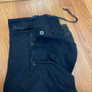 Vintage crackerjack US Navy Sailor pants 33